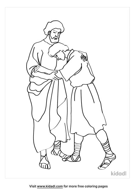 Philemon Onesimus Paul Coloring Page Coloring Pages