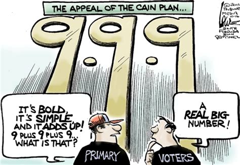 Herman Cain Political Cartoons