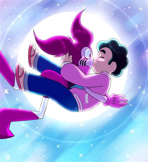 Spiven (Steven x Spinel) FANART by PinkuNoHato on DeviantArt | Steven universe wallpaper, Steven ...