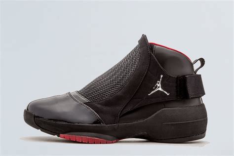 Air Jordan 19 Retro Black/Chrome-Varsity Red - FavSole.com