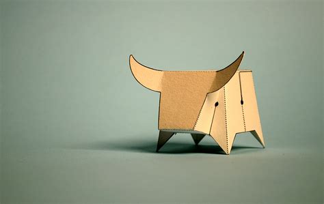 Glueless Paper Animals (JUST FOLD) on Behance