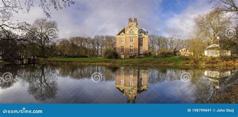 Oldenaller Castle Near Putten Stock Image - Image of estate, reserve ...