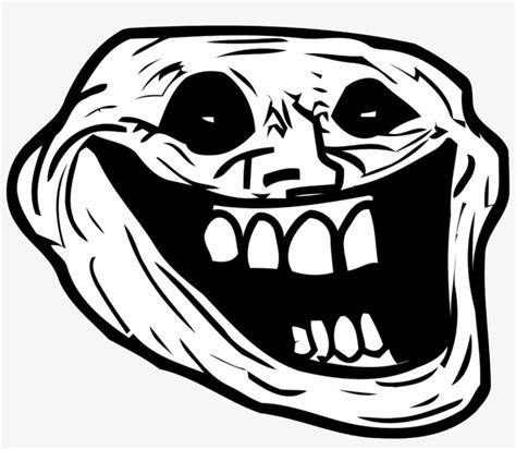 Creepy Troll Face Png - 1332x1096 PNG Download - PNGkit