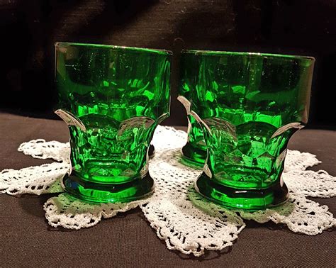 Emerald Green Drinking Glasses