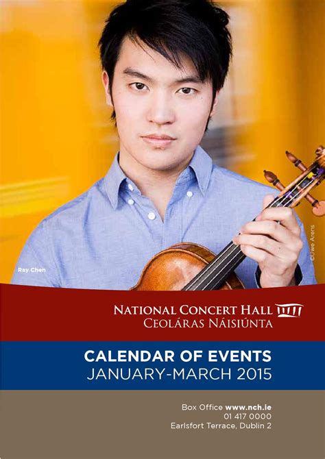 National Concert Hall Jan to March Calendar 15 by National Concert Hall - Issuu