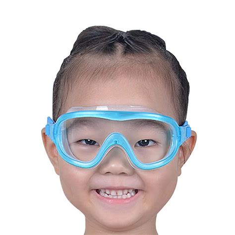 Junior Youth Swimming Goggles Masks Childrens Kids Swim Goggle Large Frame Goggles Suitable for ...