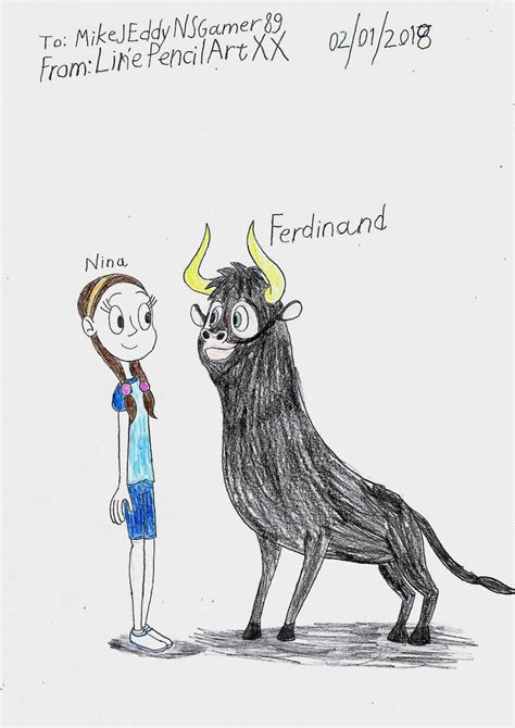 Ferdinand and Nina by LinePencilOffice on DeviantArt