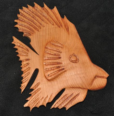 Red cedar carving for hanging on a wall. It is about 8" | Wood ...