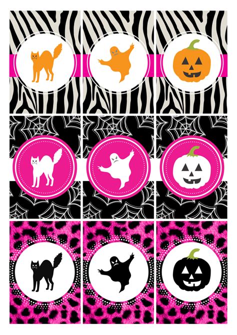 Free Printable Halloween Labels and Tags