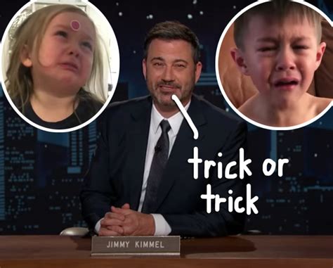 Jimmy Kimmel's Halloween Candy Prank: Pandemic Edition! - Perez Hilton