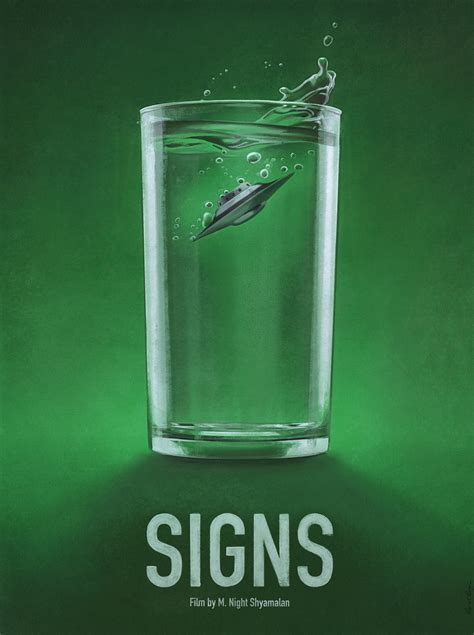 SIGNS - alternative movie poster on Behance