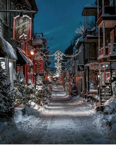 Winter in Quebec - Canada ️ ️ ️ Pic by @manucoveney . #bestplacestogo for a feature ️ | Winter ...