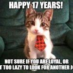 Happy Work Anniversary Meme Funny - Make funny memes with meme maker.