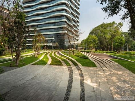 Thailand SCG Headquarters office landscape Architecture Details, Landscape Architecture ...