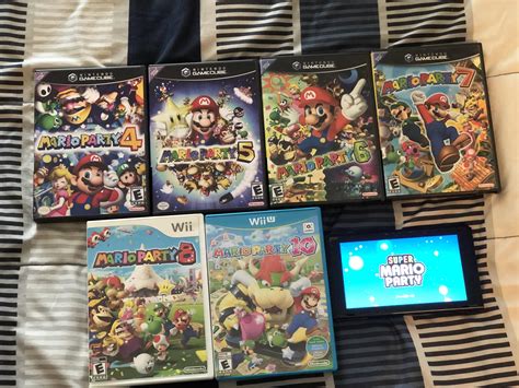 Just finished collecting all of the GameCube Mario Party games. Wanted ...