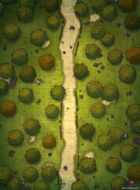 Roll20 Background Roll20 D D Forest Map