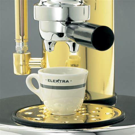 Elektra Micro Casa Leva S1CO Lever Espresso Machine - Golden