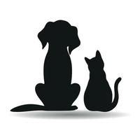 Cat And Dog Silhouette Clip Art