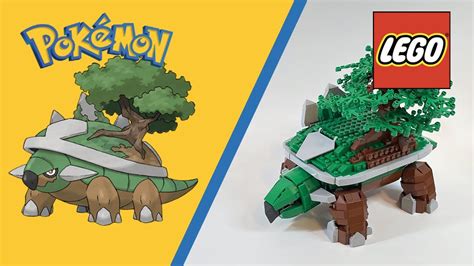 I built a LEGO Torterra | LEGO Pokemon MOC Review - YouTube