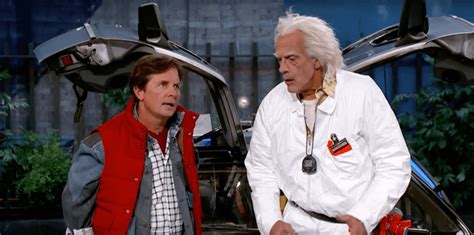 Meet Marty McFly & Doc Brown at Jimmy Kimmel