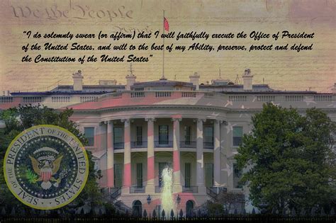 Presidential Oath of Office Photograph by Larry Helms - Fine Art America