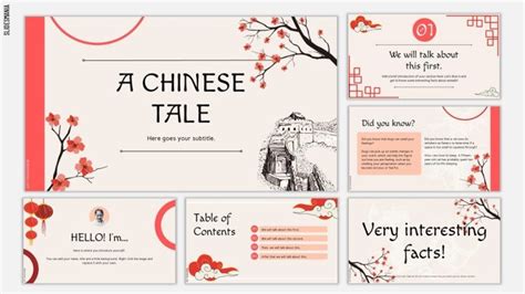 A Chinese Tale | Free PowerPoint template & Google Slides theme