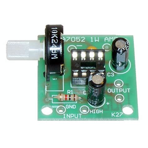 1 Watt Audio Amplifier Kit | Electronic Kits