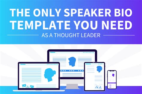 The Only Speaker Bio Template You Need As A Thought Leader