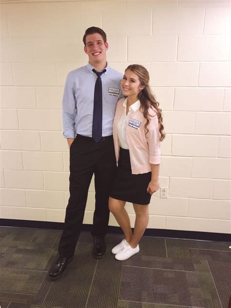 Jim Halpert and Pam Beesly costume, the office costumes, couples costu… | Cool couple halloween ...