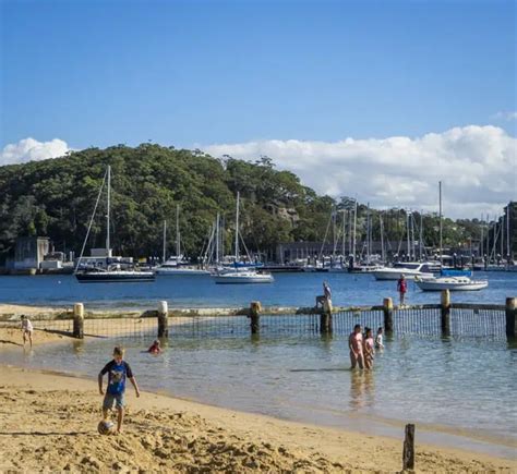 Clontarf Beach + Playground on Sydney's Middle Harbour