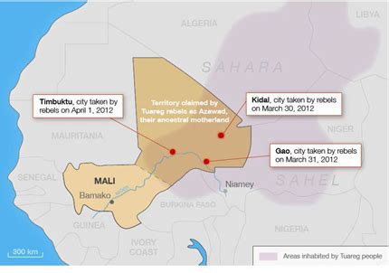 Map of the Week: Azawad-Africa's Newest Country?