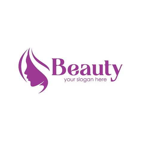 Logo De Visage De Femme De Beauté | Vecteur Premium