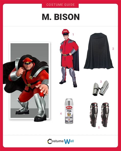 Dress Like M. Bison Costume | Halloween and Cosplay Guides