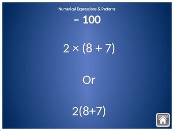 Jeopardy for 5th Grade Math by Hopkins' Helpers | TpT