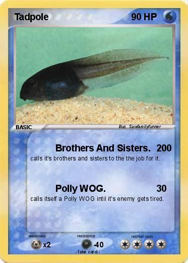 Pokémon Tadpole 22 22 - Brothers And Sisters. - My Pokemon Card