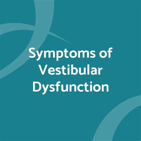 Vestibular Dysfunction - VIZSTIM LLC
