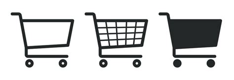 Flat Shopping Cart Icon