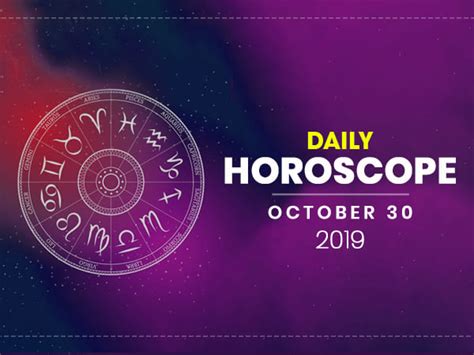 Daily Horoscope: 30 October 2019 - Boldsky.com