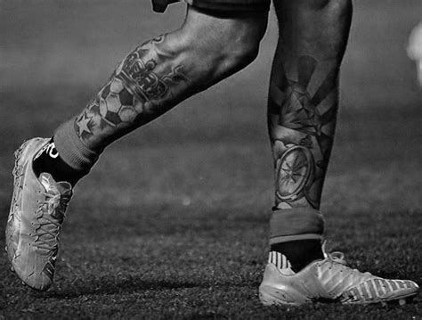 Top 87 Soccer Tattoo Ideas [2021 Inspiration Guide] | Soccer tattoos, Tattoos for guys, Leg ...