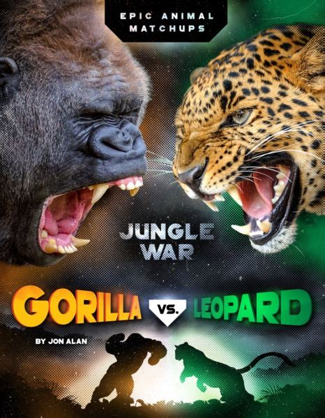 Gorilla vs. Leopard by Jon Alan | MagicBlox Online Kid's Book