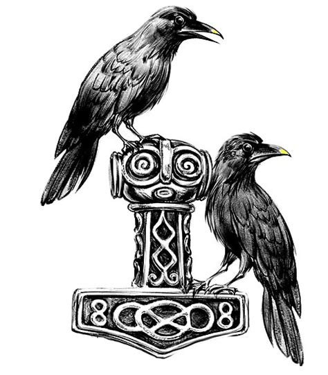 "Odin's ravens" Photographic Print by comtessek | Redbubble