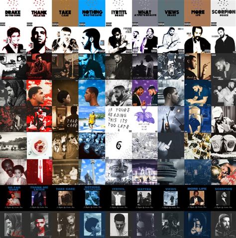 Every Drake album cover in the style of every Drake album cover. : r/Drizzy