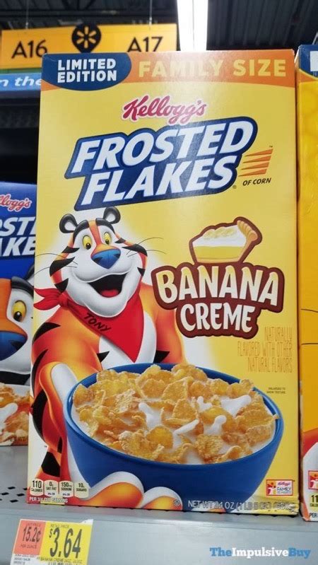 SPOTTED: Limited Edition Frosted Flakes Banana Creme and Frosted Flakes ...