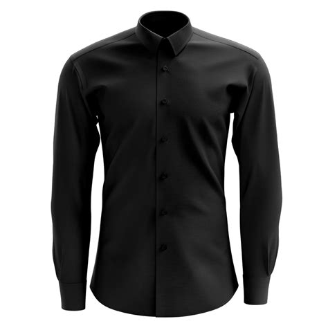 Chemise Stretch Ajustée Manches Longues Homme - Black imprimé et ...