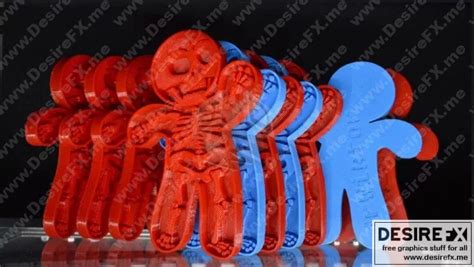 Desire FX 3d models | Cutter cookies skeleton – Halloween – 3D Print ...