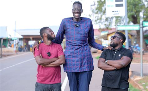 The Ghanaian giant reported to be the world’s tallest man - BBC News