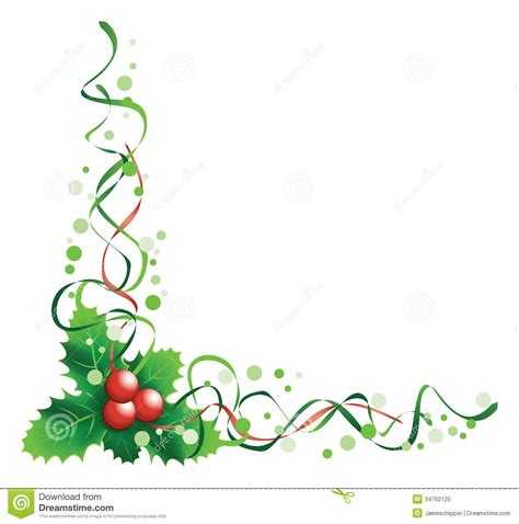 Holly Border Clipart | Free download on ClipArtMag