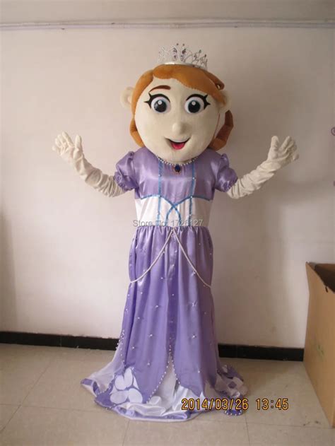 mascot Princess Mascot Costume custom fancy costume anime cosplay kits mascotte fancy dress ...