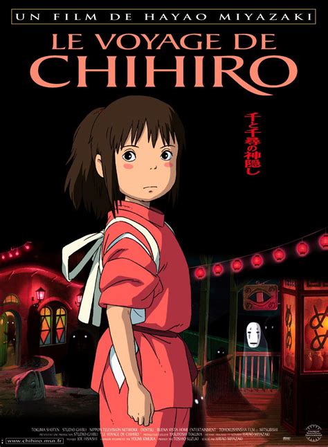 LE VOYAGE DE CHIHIRO – Affiches de films d’animation – 40X60 – L'Antre du Cinéma