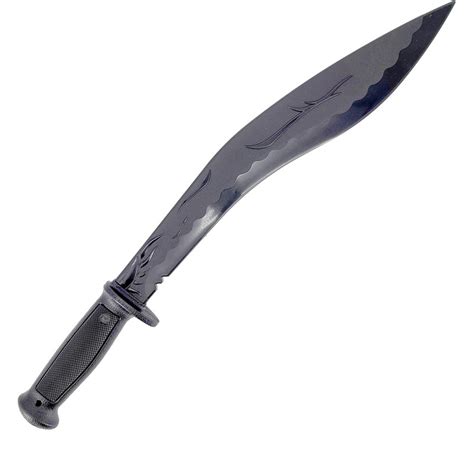 polypropylene kukri machete 24.8" curved blade